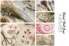 Floral Flatlays - Stock Images - CraftNest - Digital Crafting and Art