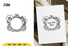 Floral Frame SVG Bundle