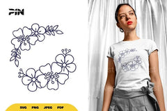 Floral Frame SVG Bundle - CraftNest - Digital Crafting and Art