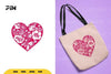 Floral Heart SVG Bundle Clipart