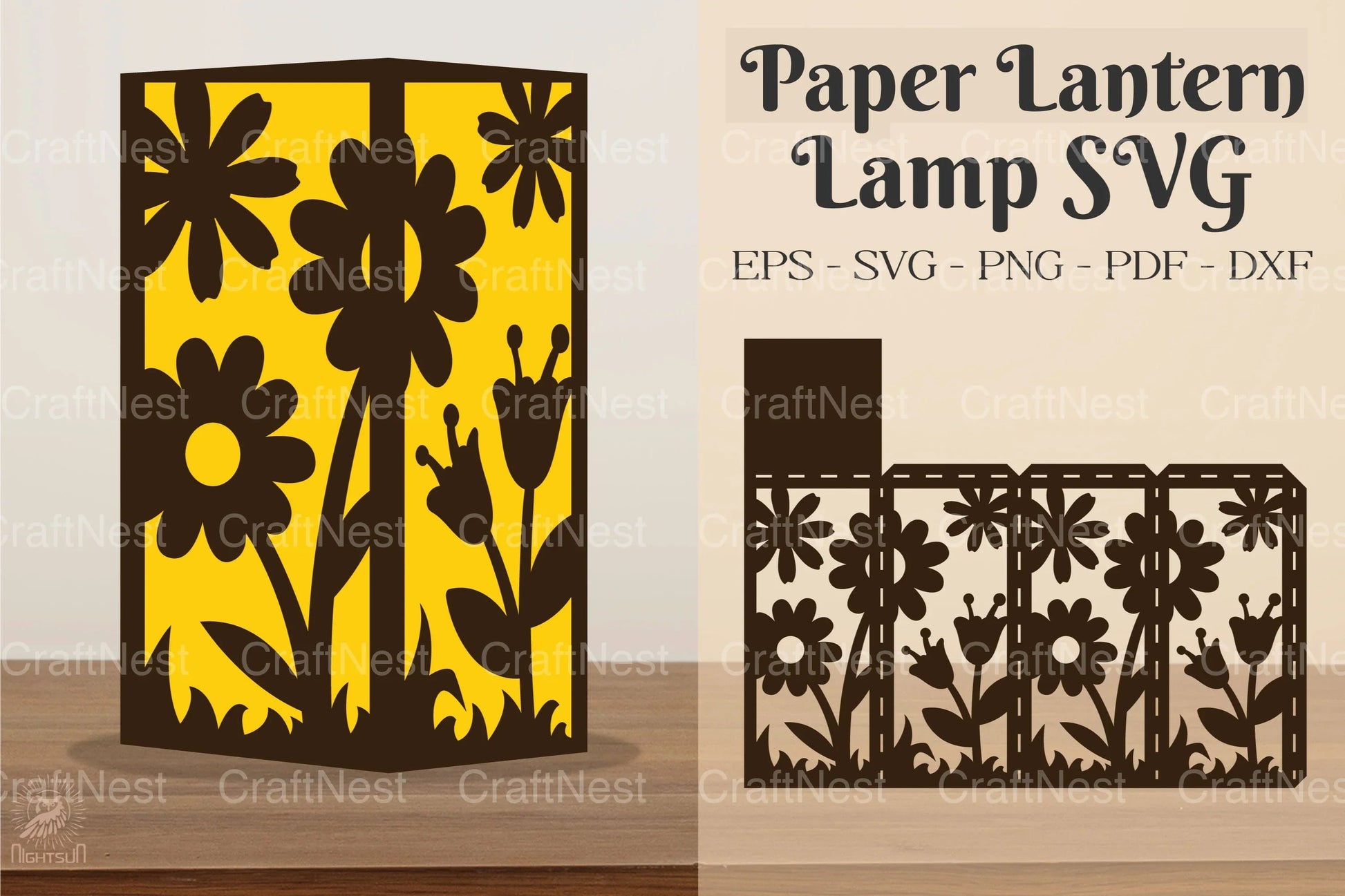 Floral Lamp Clipart Bundle - CraftNest - Digital Crafting and Art