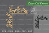 Floral Laser Cut Corner Clipart Bundle