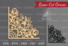 Floral Laser Cut Corner SVG Bundle