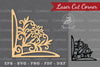 Floral Laser Cut Corner SVG Bundle