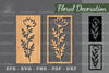 Floral Laser Cut Decoration Clipart Bundle