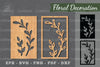Floral Laser Cut Decoration Clipart Bundle