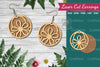 Floral Laser Cut Earrings Design Bundle