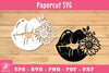 Floral Lips Papercut SVG Bundle