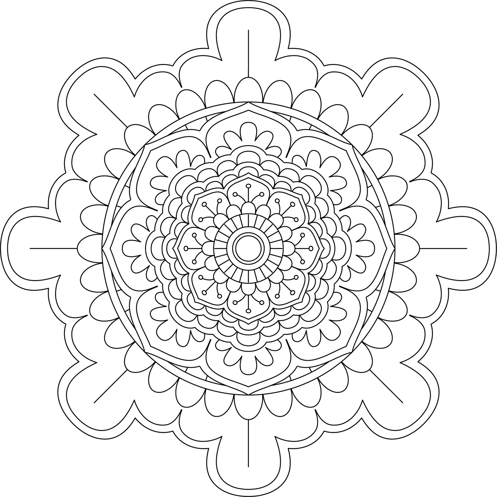 Colorist Heaven Mandala Coloring Book - CraftNest - Digital Crafting and Art