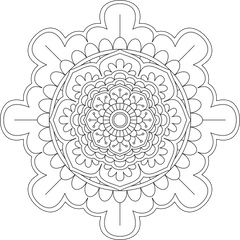 Colorist Heaven Mandala Coloring Book - CraftNest - Digital Crafting and Art