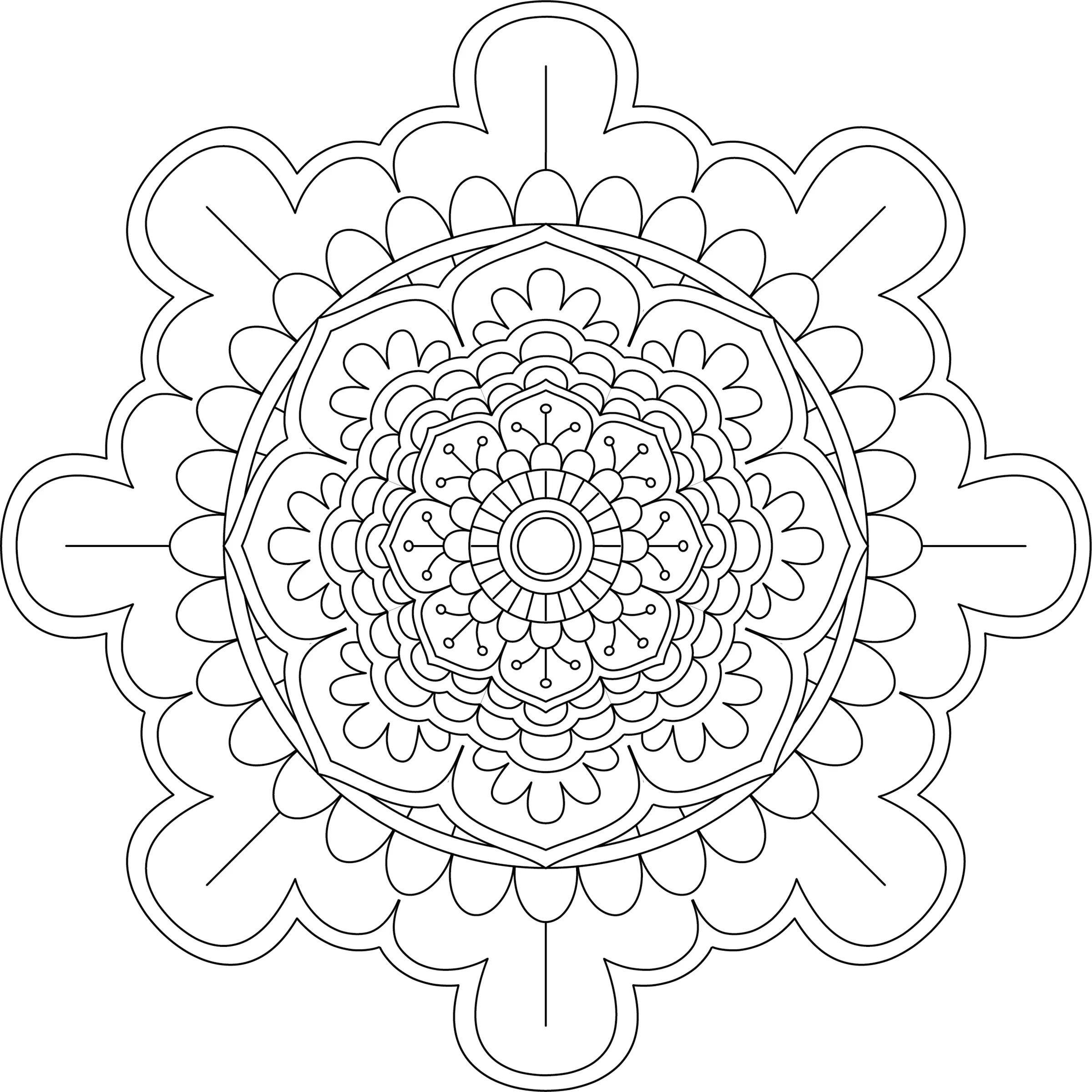 Colorist Heaven Mandala Coloring Book - CraftNest - Digital Crafting and Art