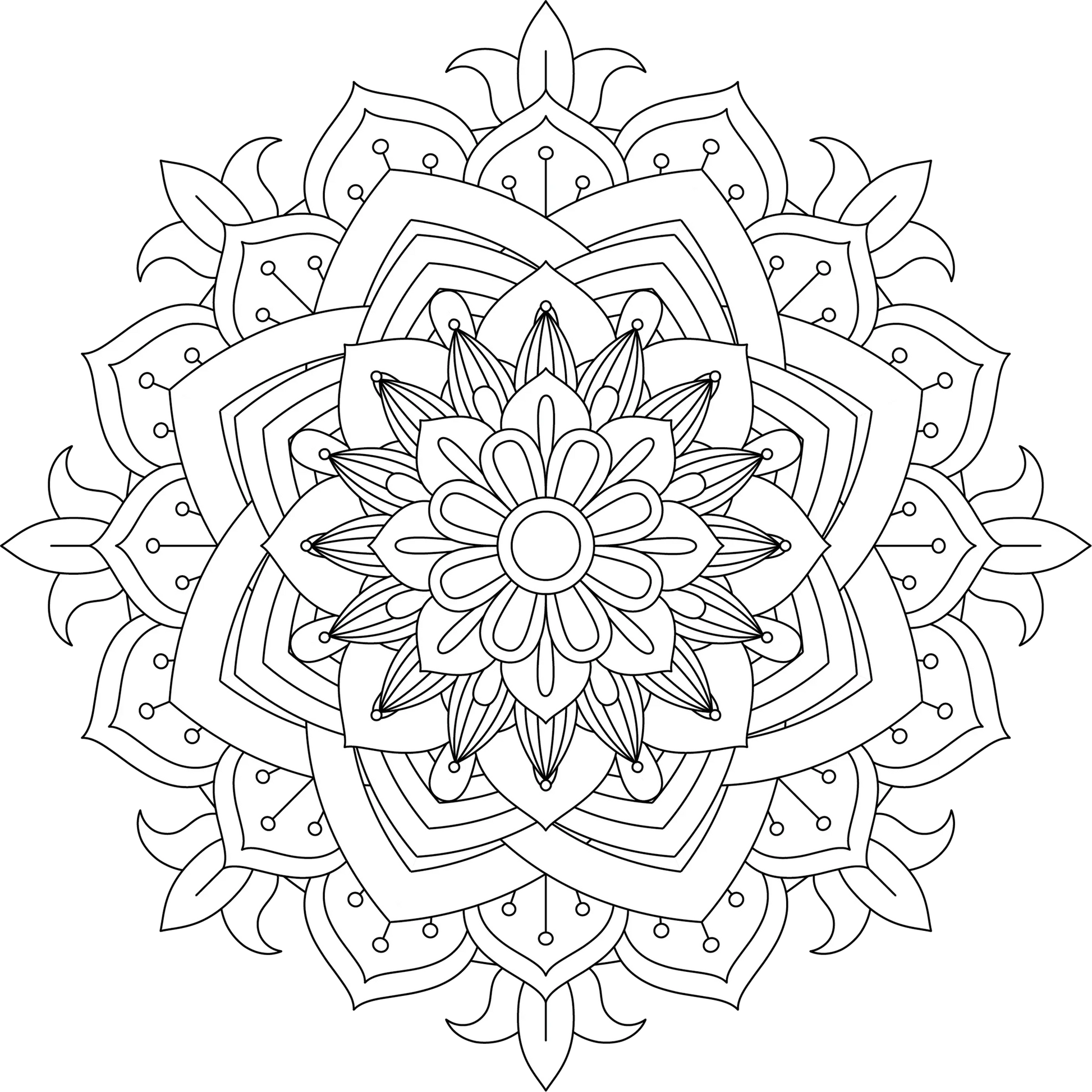 Colorist Heaven Mandala Coloring Book - CraftNest - Digital Crafting and Art