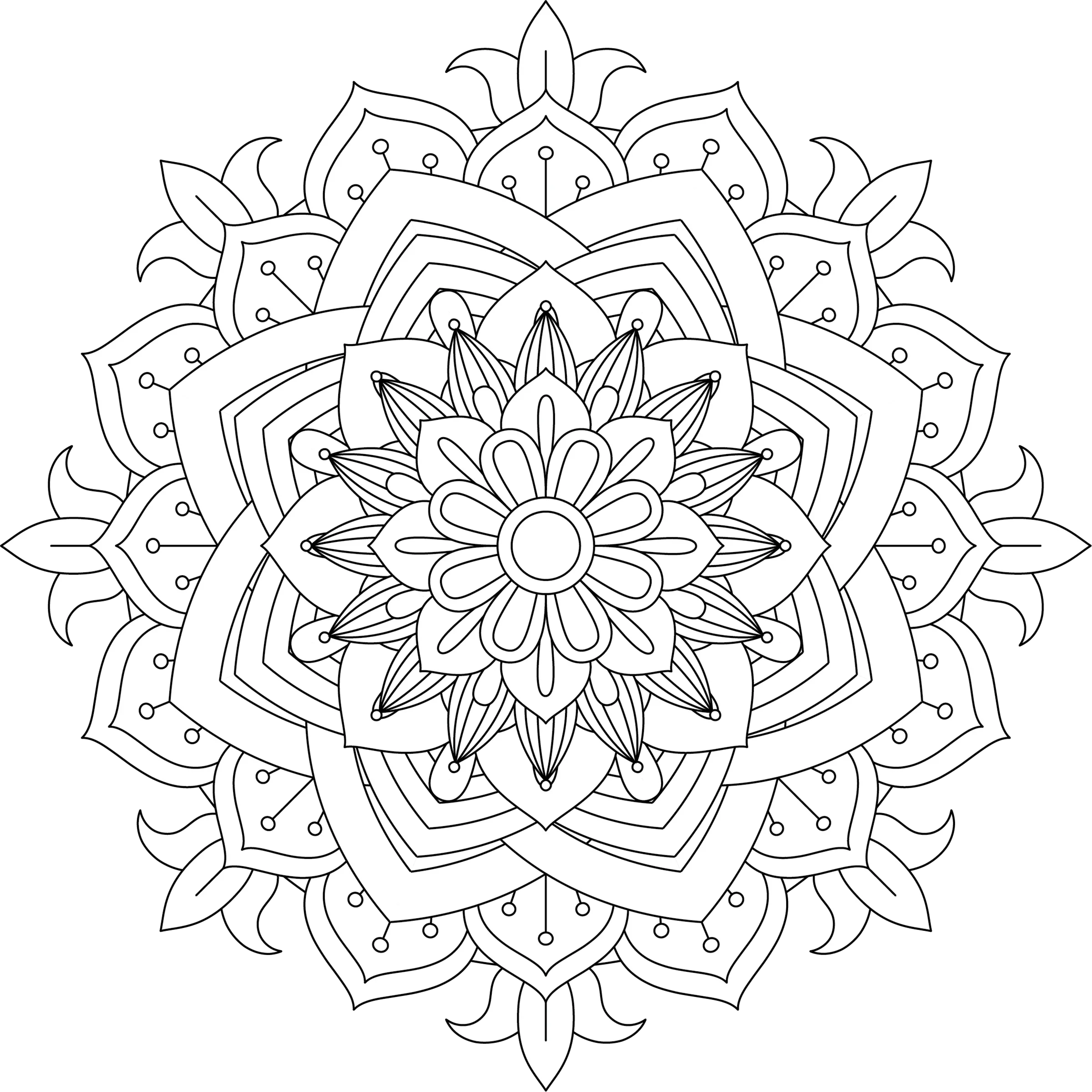 Colorist Heaven Mandala Coloring Book - CraftNest - Digital Crafting and Art
