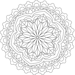 Colorist Heaven Mandala Coloring Book - CraftNest - Digital Crafting and Art