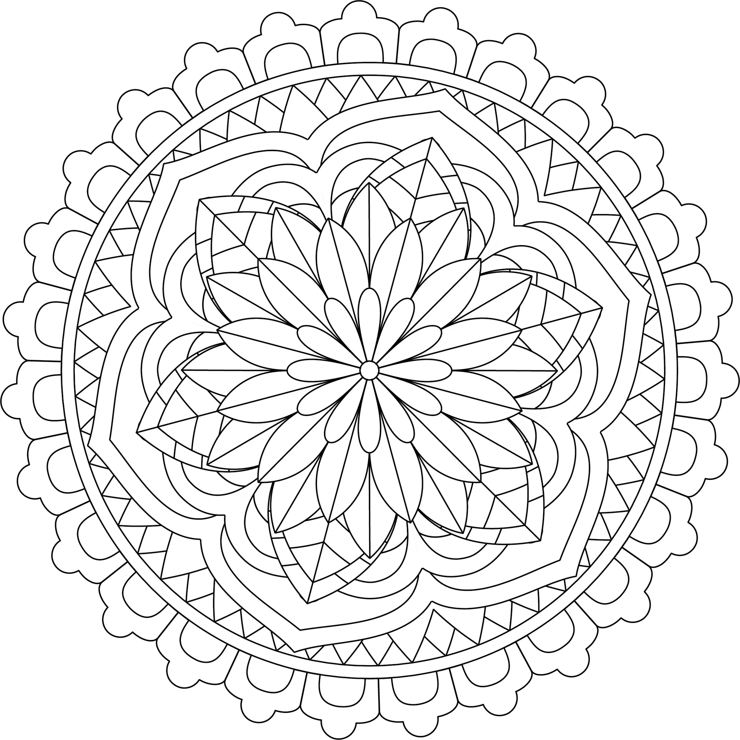 Colorist Heaven Mandala Coloring Book - CraftNest - Digital Crafting and Art