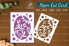 Floral Paper Cut Card SVG Bundle