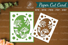 Floral Paper Cut Card SVG Bundle - CraftNest - Digital Crafting and Art