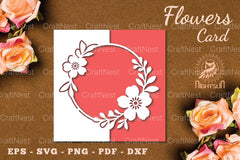 Floral Papercut Card SVG Bundle - CraftNest - Digital Crafting and Art