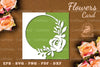 Floral Papercut Card SVG Bundle