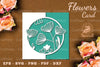 Floral Papercut Card SVG Bundle