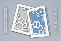 Floral Paw SVG Bundle for Pet Lovers 6 - CraftNest - Digital Crafting and Art