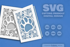 Floral Paw SVG Bundle for Pet Lovers 1 - CraftNest - Digital Crafting and Art
