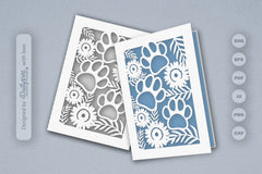 Floral Paw SVG Bundle for Pet Lovers 3 - CraftNest - Digital Crafting and Art