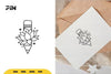 Floral Pencil SVG Bundle