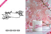Floral Ribbon Border SVG Bundle