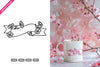 Floral Ribbon Border SVG Bundle