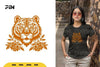 Floral Tiger Nature SVG Bundle