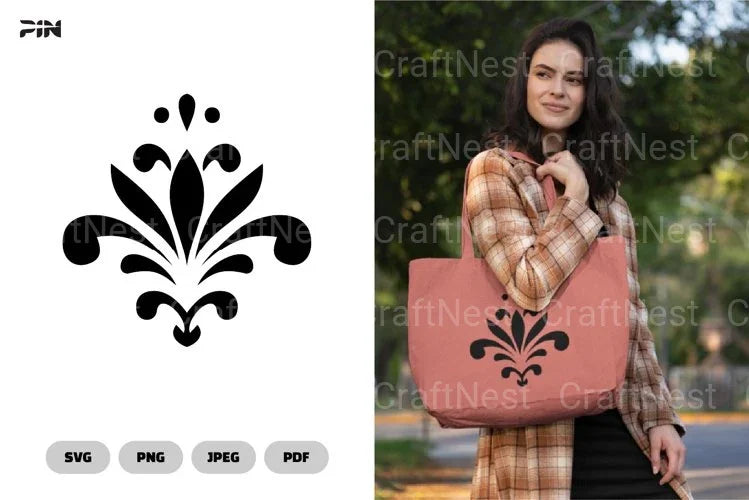 Floral Tribal Tattoo SVG Bundle - CraftNest - Digital Crafting and Art