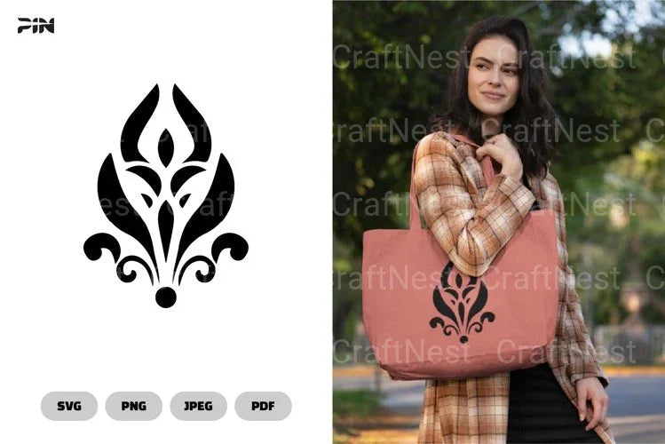 Floral Tribal Tattoo SVG Bundle - CraftNest - Digital Crafting and Art