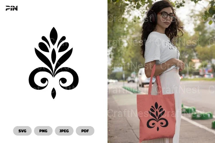Floral Tribal Tattoo SVG Bundle - CraftNest - Digital Crafting and Art