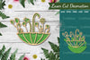 Floral Umbrella Laser Cut Decoration Clipart Bundle