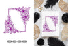 Floral Wedding Frame SVG Bundle