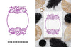 Floral Wedding Frame SVG Bundle