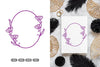 Floral Wedding Frame SVG Bundle