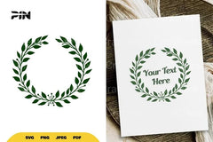 Floral Wreath SVG Bundle - CraftNest - Digital Crafting and Art