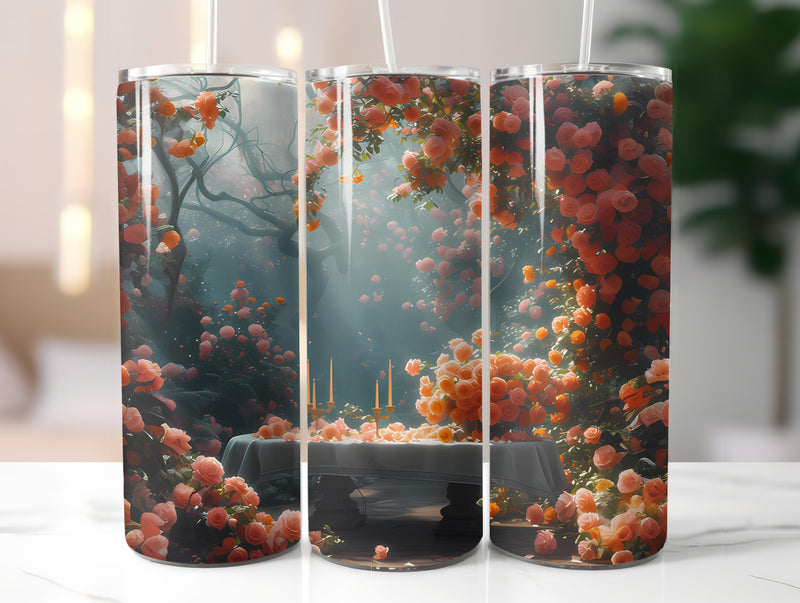 Floral Easter 3 Tumbler Wrap - CraftNest