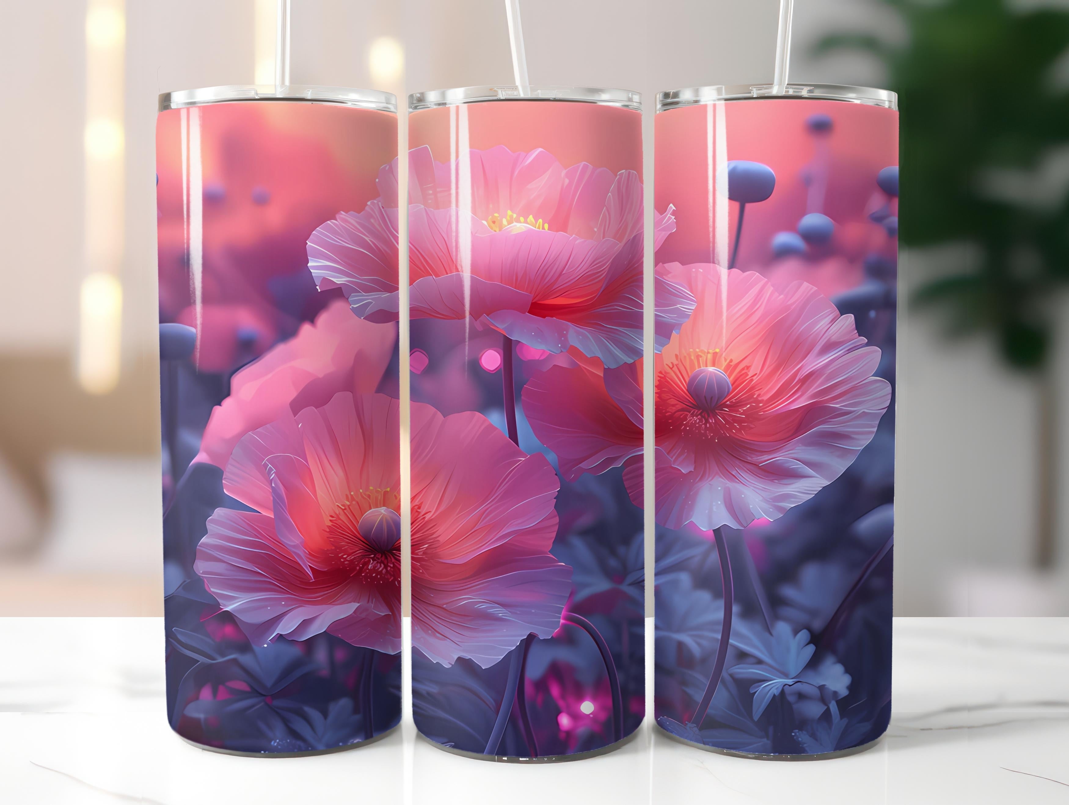 Floral Easter 3 Tumbler Wrap - CraftNest