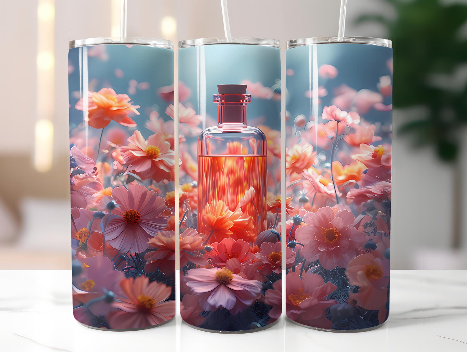 Floral Easter 5 Tumbler Wrap - CraftNest