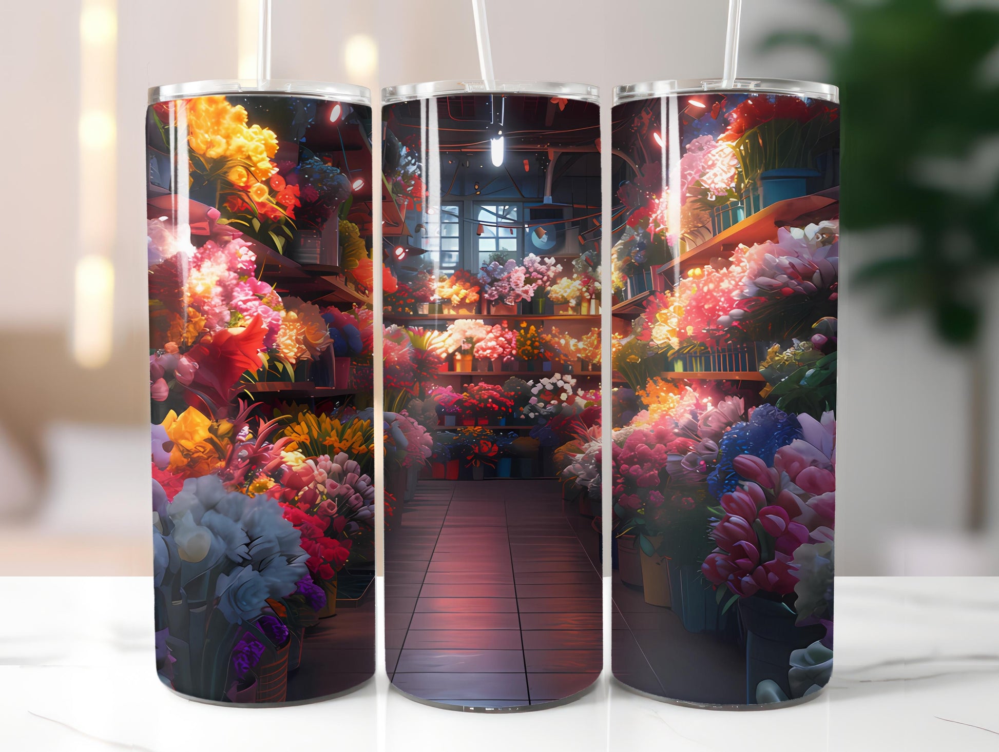 Floral Easter 4 Tumbler Wrap - CraftNest