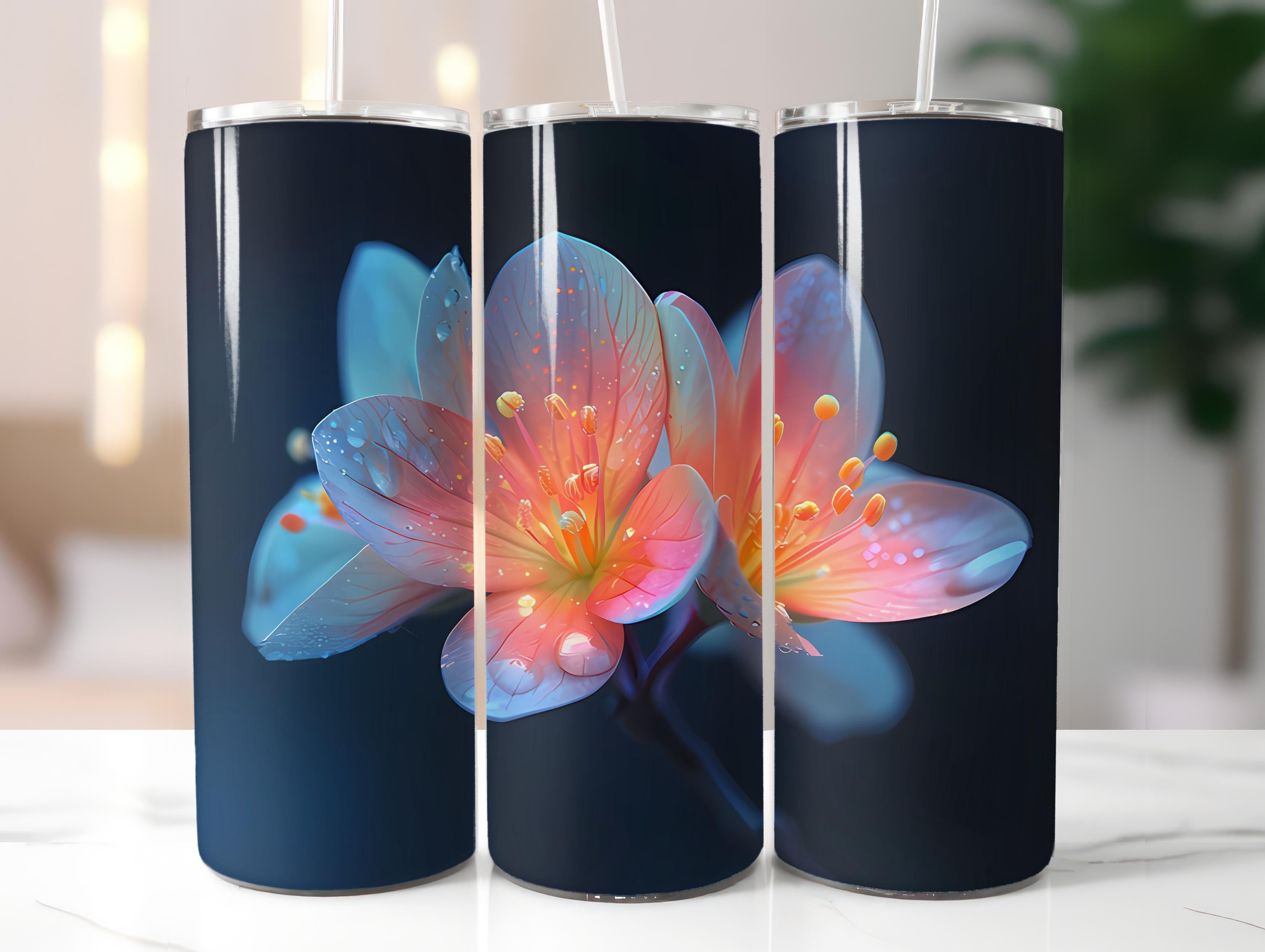 Floral Easter 3 Tumbler Wrap - CraftNest