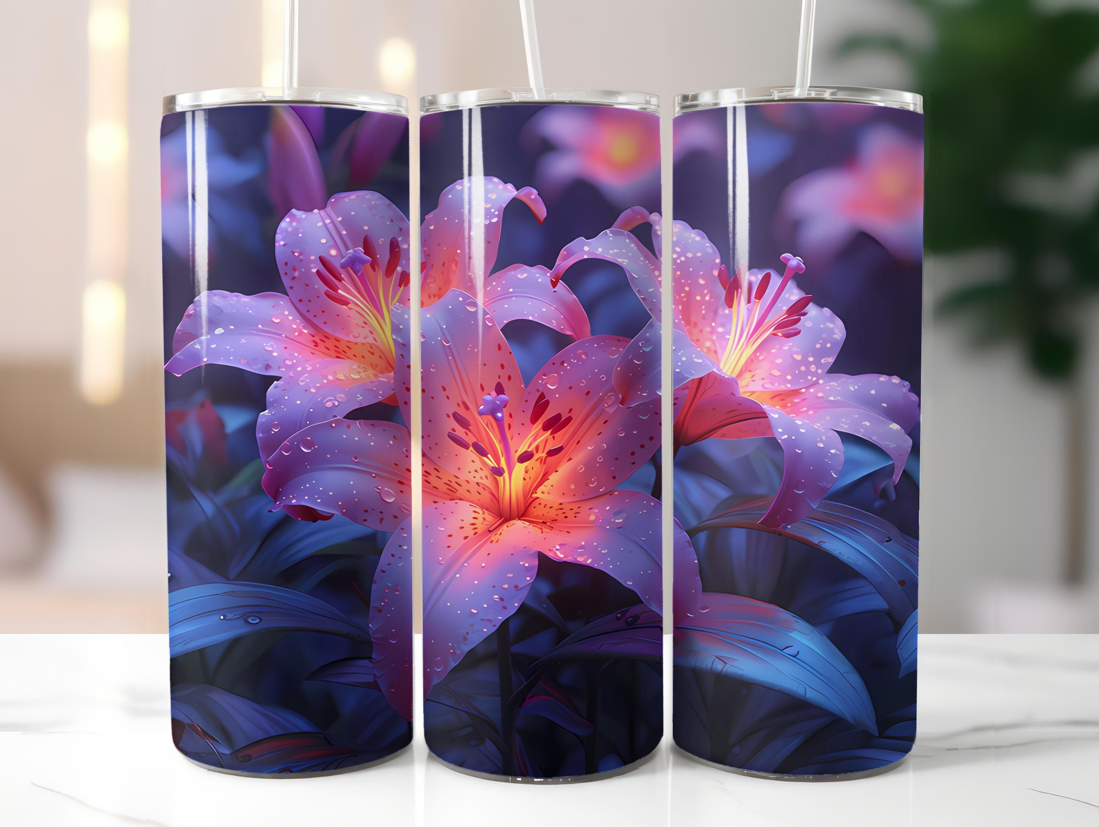 Floral Easter 3 Tumbler Wrap - CraftNest