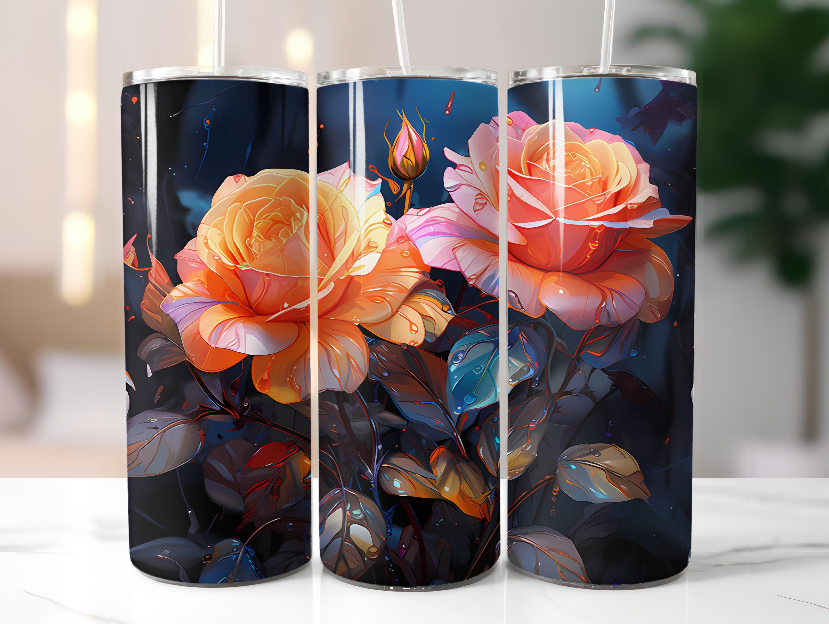Floral Spring 6 Tumbler Wrap - CraftNest