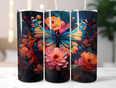 Floral Spring 5 Tumbler Wrap - CraftNest