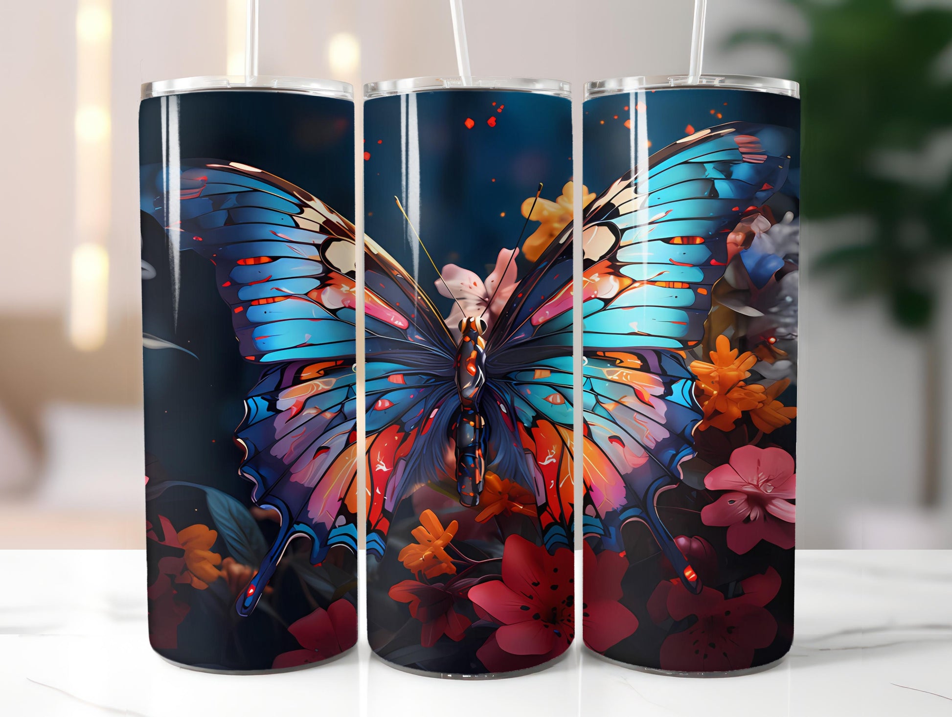 Floral Spring 5 Tumbler Wrap - CraftNest