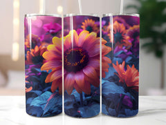 Floral Summer 2 Tumbler Wrap - CraftNest - Digital Crafting and Art