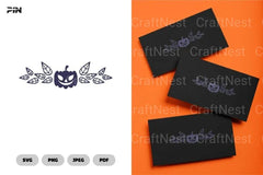Flourish Halloween Cards SVG Bundle - CraftNest - Digital Crafting and Art
